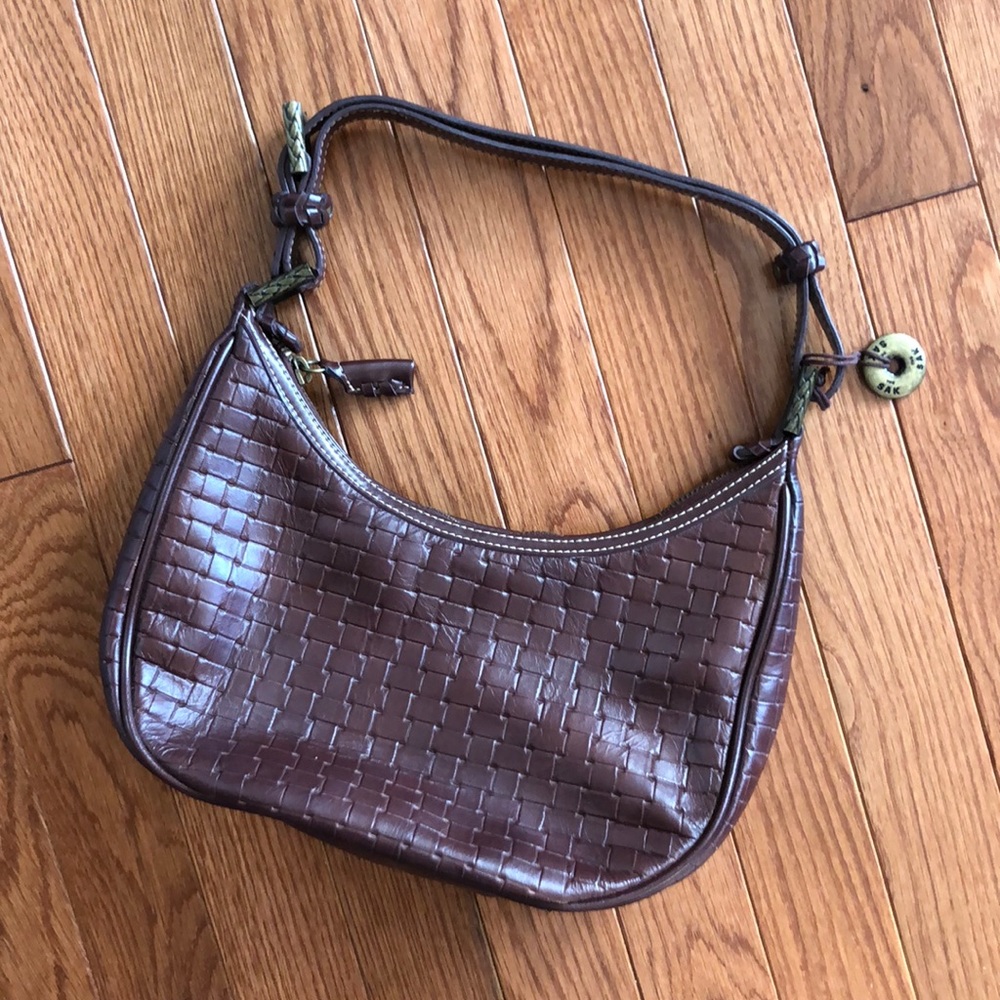 The Sak leather brown leather purse